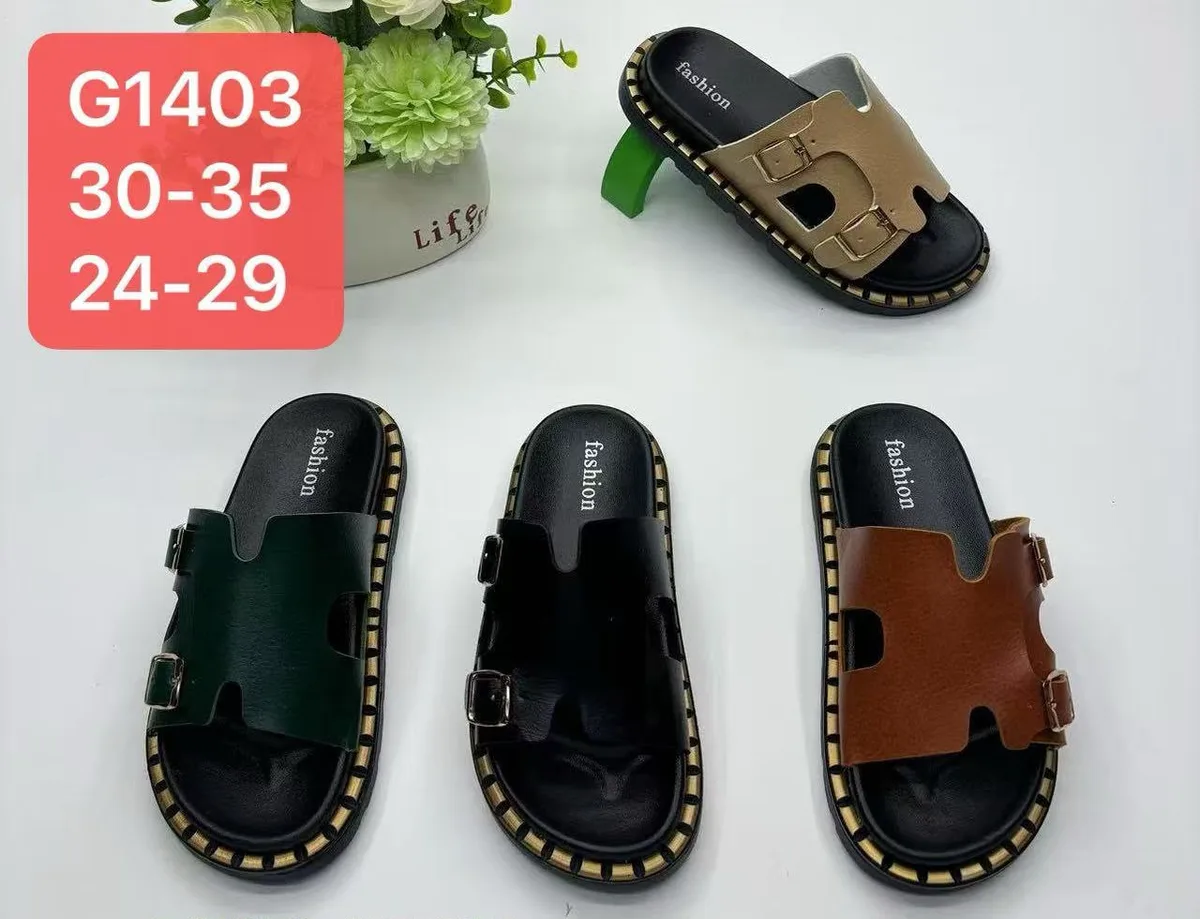 Sandales homme cuir à boucle