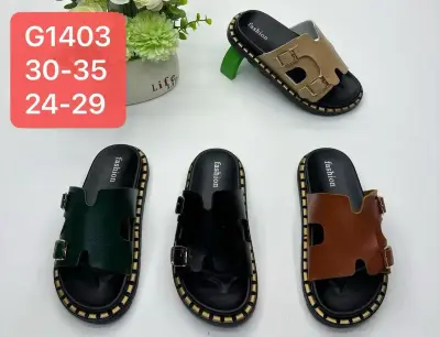 Sandales homme cuir à boucle
