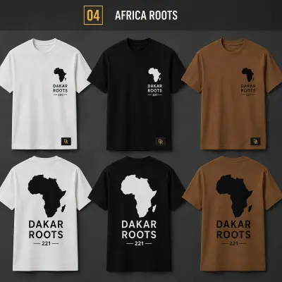 T-shirt graphique Dakar Roots