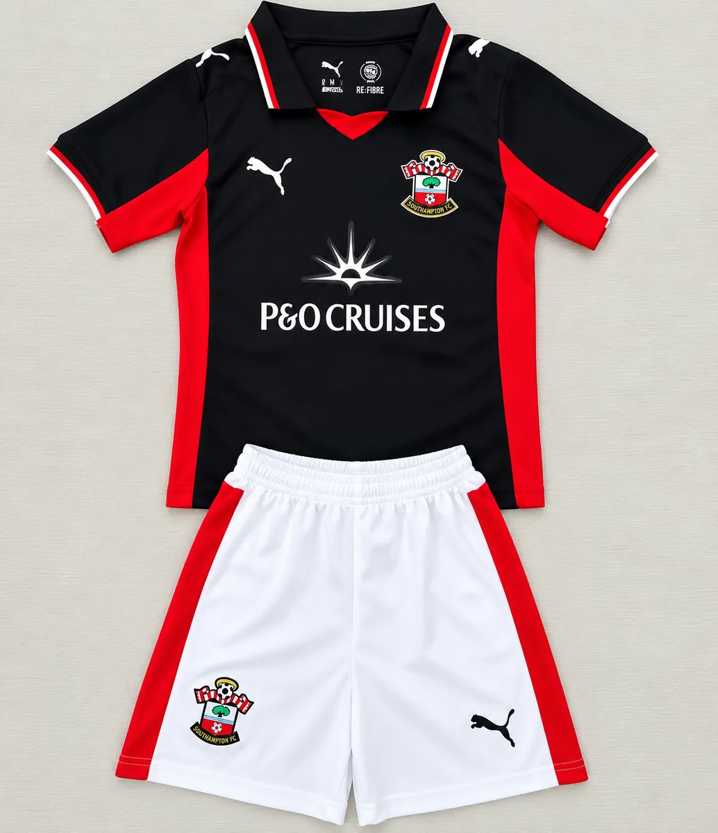 🔥⚫🔴 SOUTHAMPTON FC – UN STYLE QUI SE DÉMARQUE! Envie d'afficher un look football unique? ⚽💥 Découvrez le magnifiq