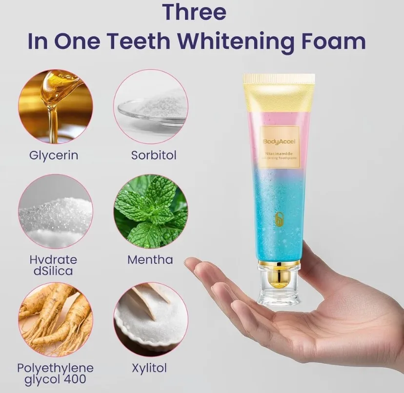 Dentifrice blanchissant niacinamide — photo 3