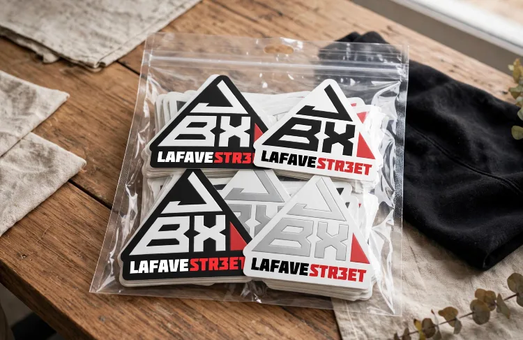 Pack stickers graphique triangulaire