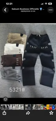 Pantalon jogging cargo homme