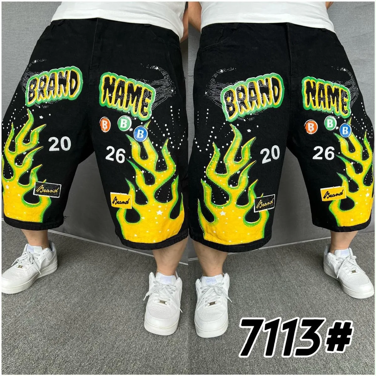 Short homme style streetwear — photo 2