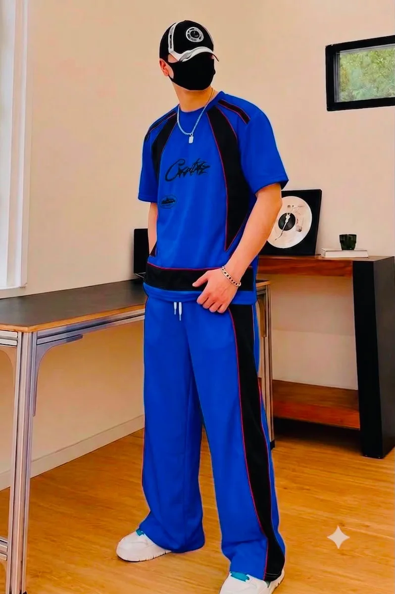 Survêtement homme colorblock
