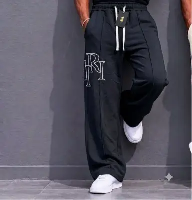 Pantalon jogging RI noir gris écru