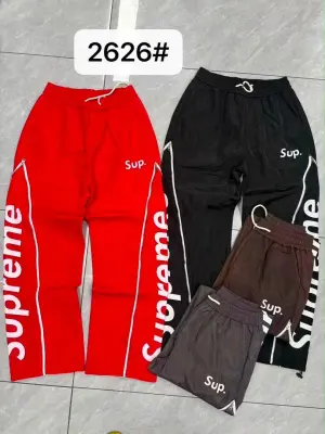 Jogging tendance bicolore homme