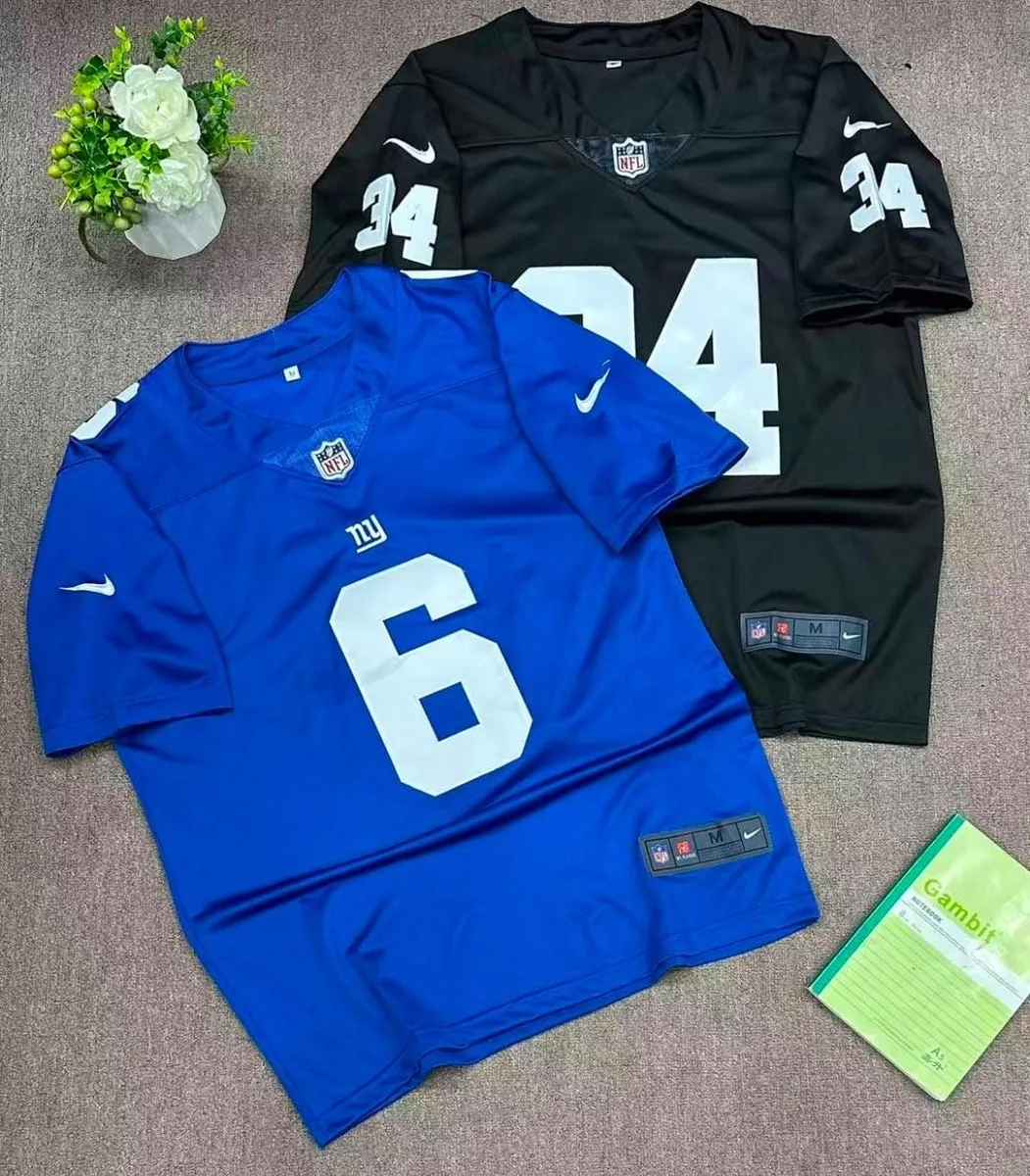 Maillot de foot NFL bleu et noir