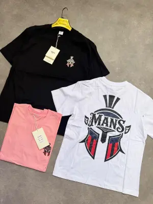 T-shirt graphique blanc homme