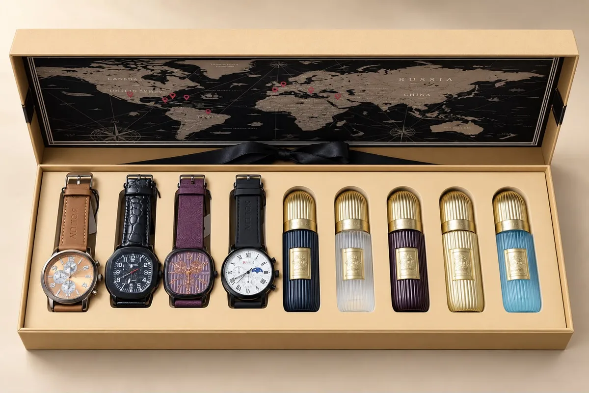 Coffret montres et parfums assortis — photo 2