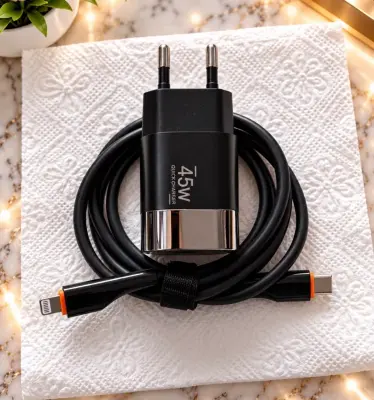 Chargeur rapide 45W avec câble USB-C