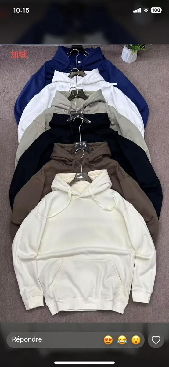 Sweat-shirt à capuche stylé — photo 2
