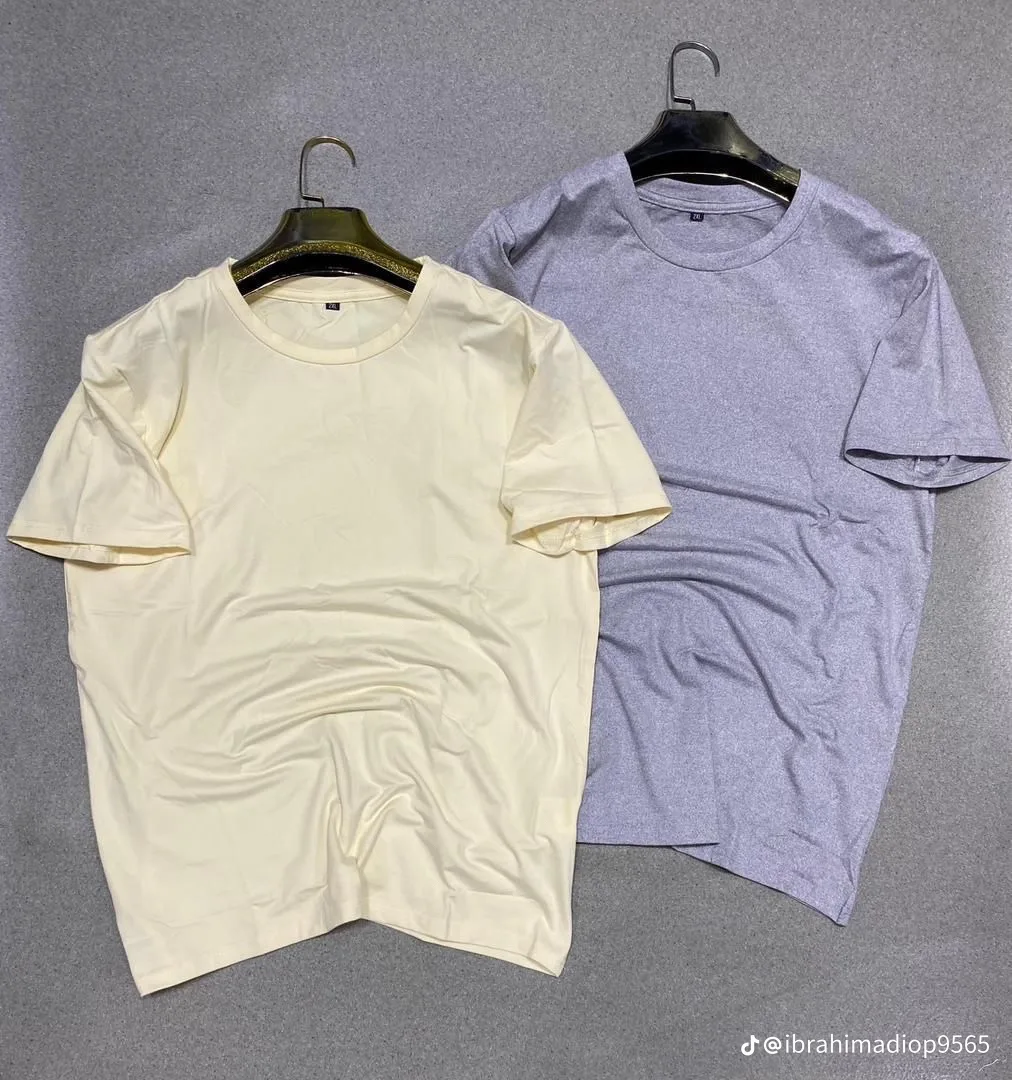 T-shirt basique coton multicolore — photo 3