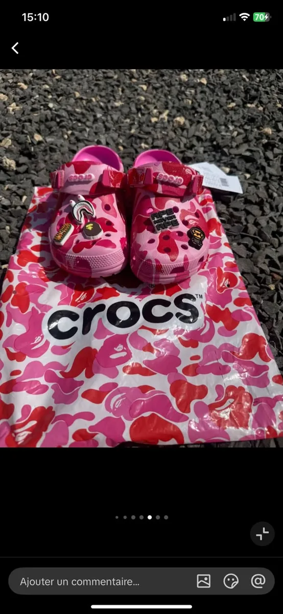 Sandales enfant motif floral rose