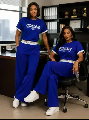 Ensemble jogging bleu OCEAN femme
