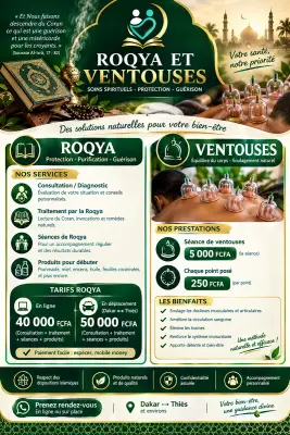 Traitement par Roqya et les ventouses thérapeutiques