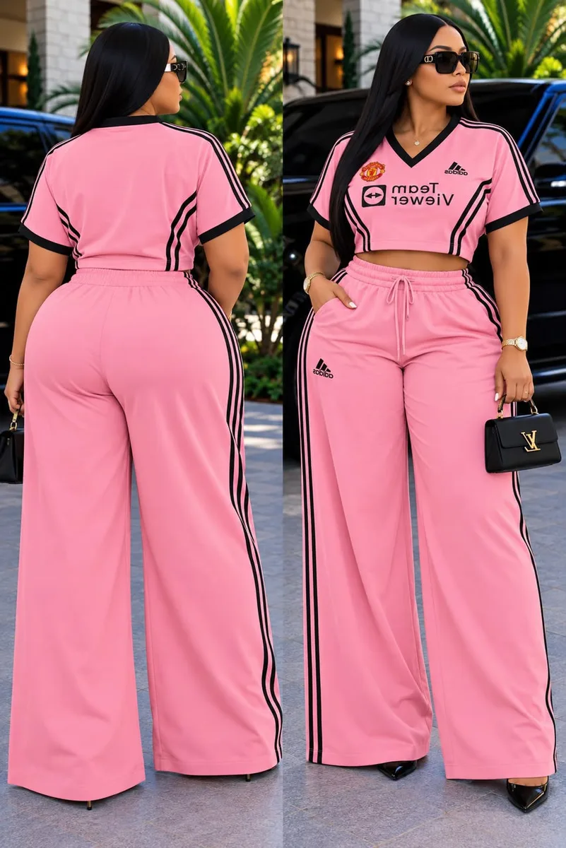 Ensemble de sport femme rayé — photo 3