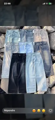 Jeans baguy assortis homme