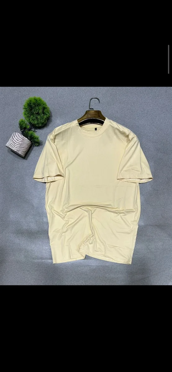 T-shirt coton oversize multitailles