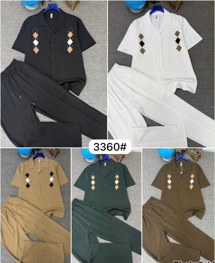 Ensemble chemise losanges — photo 4