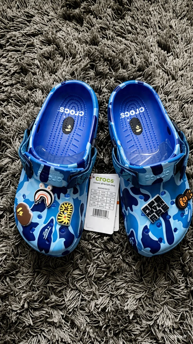 Crocs camo bleu blanc — photo 3
