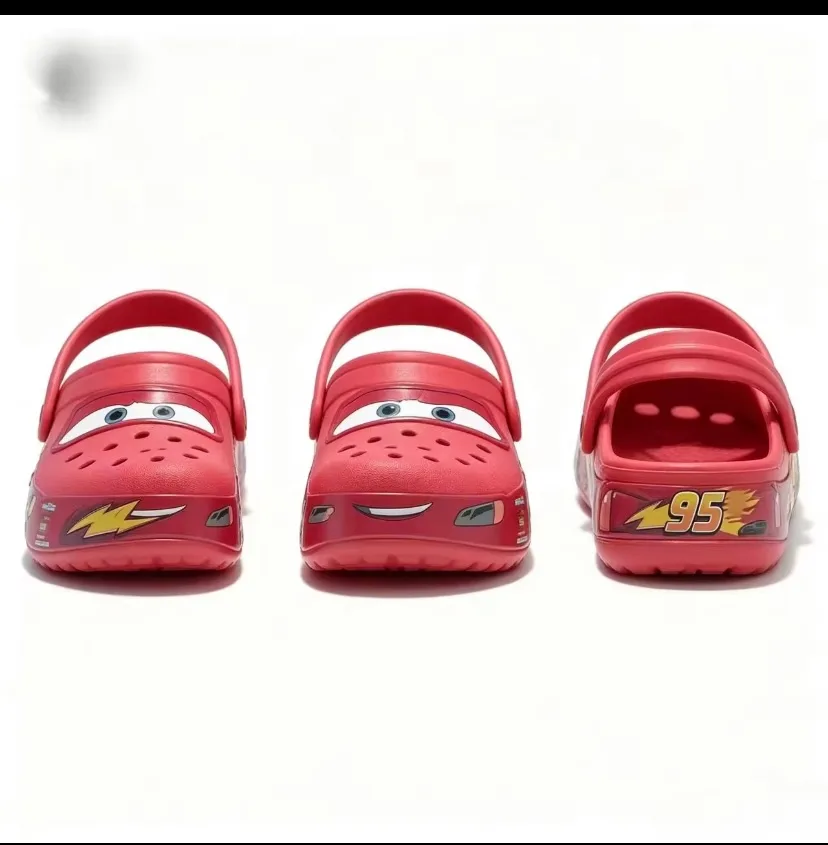 Sandales clog enfant rouge
