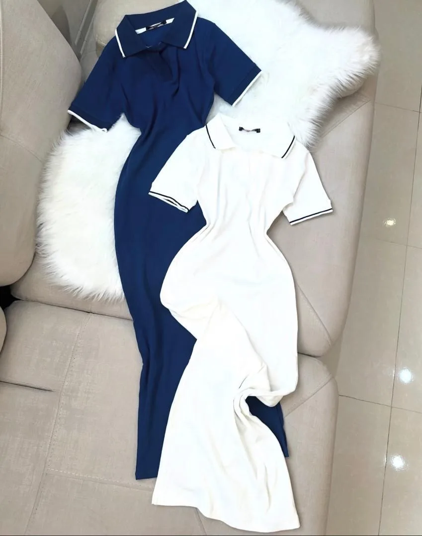 Robe polo coupe évasée femme — photo 2
