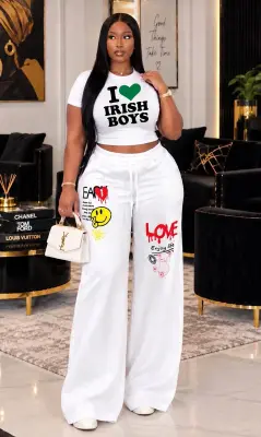 T-shirt graphique blanc femme