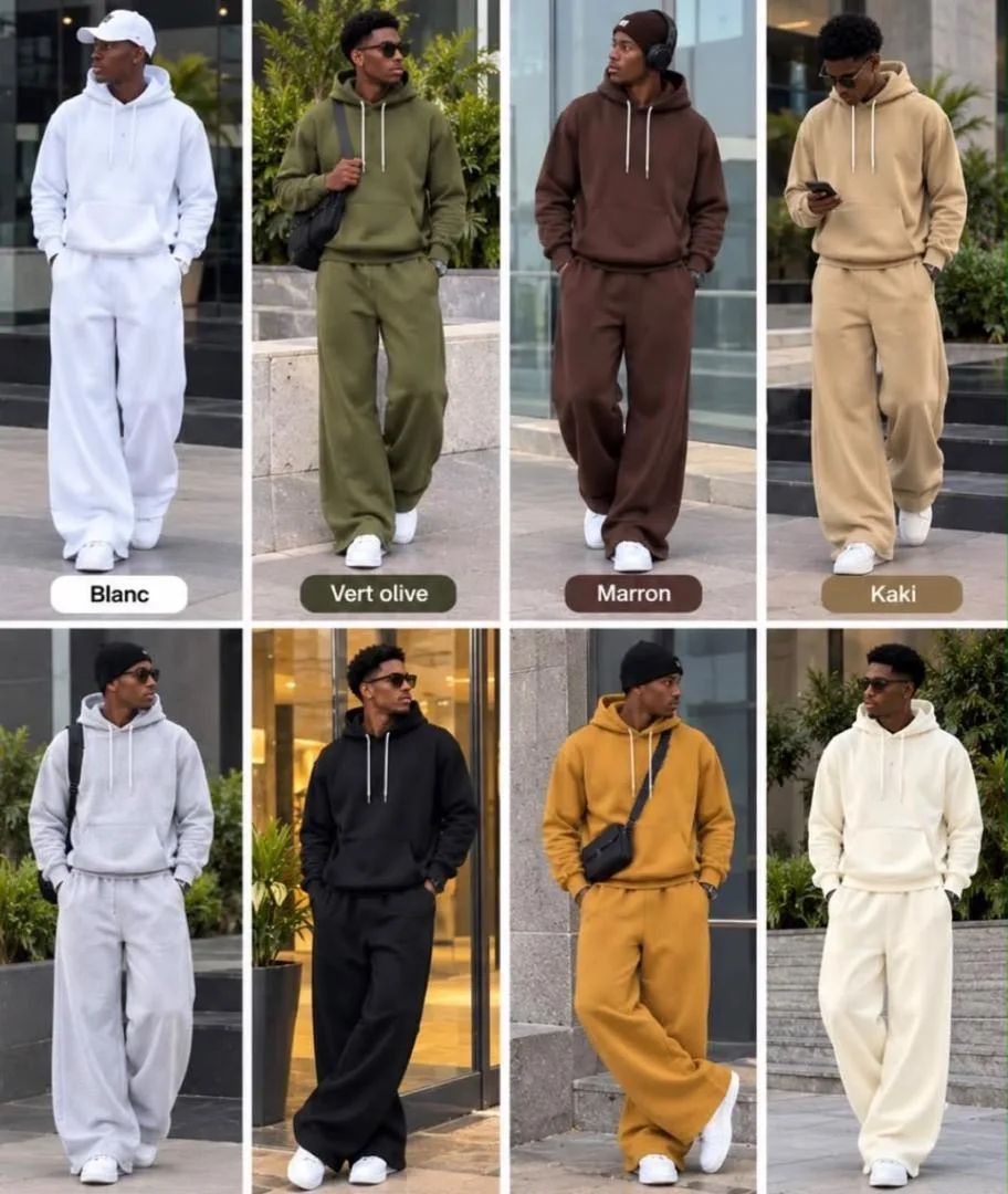 Survêtement homme couleurs unies