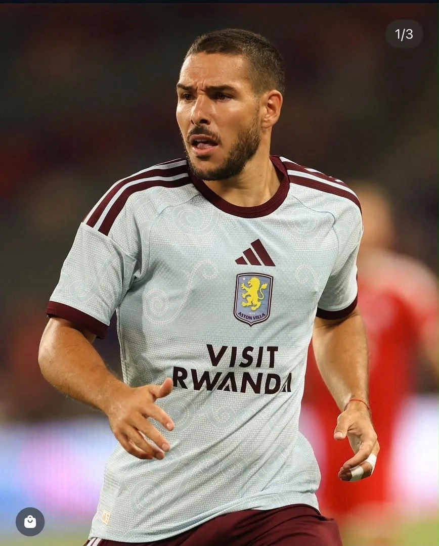 Maillot football blanc et bordeaux