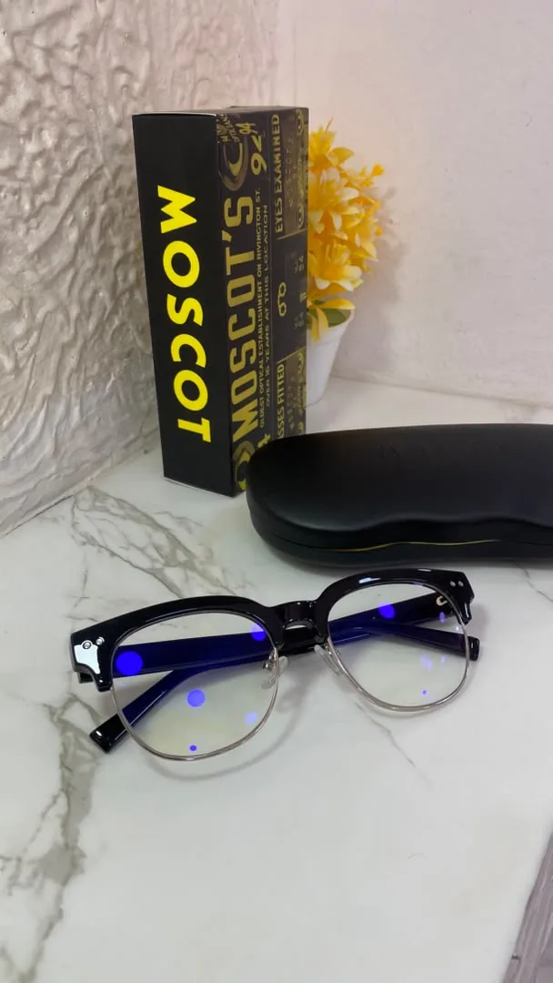 Lunettes anti-lumière bleue monture noire